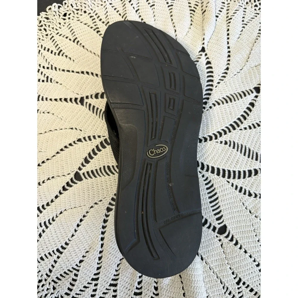 Chaco Black Flip Flop LEFT ONLY Single Shoe Amputee Adaptive Arch Support MEN 8